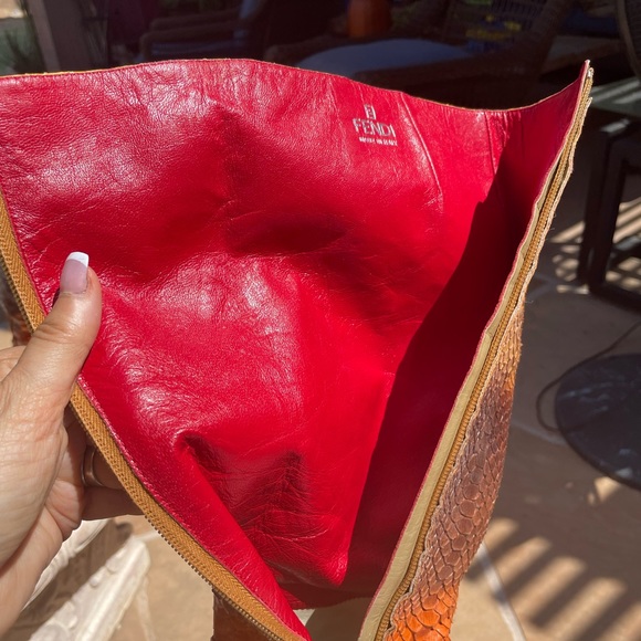 Fendi women’s Python boots - Picture 10 of 16